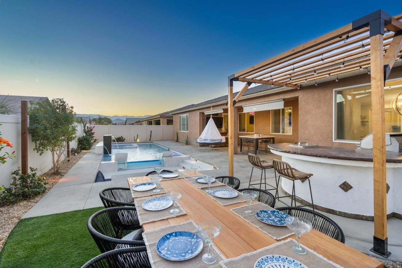 5Br3B Pool, 2Mi To Fstvals, Ev Chrgr, Gym, Games Villa Indio Exterior photo